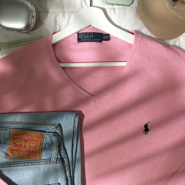 (MAN) 폴로랄프로렌 니트 XL