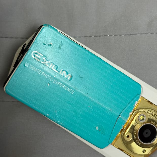 카시오 tr200 디지털 카메라 디카 민트