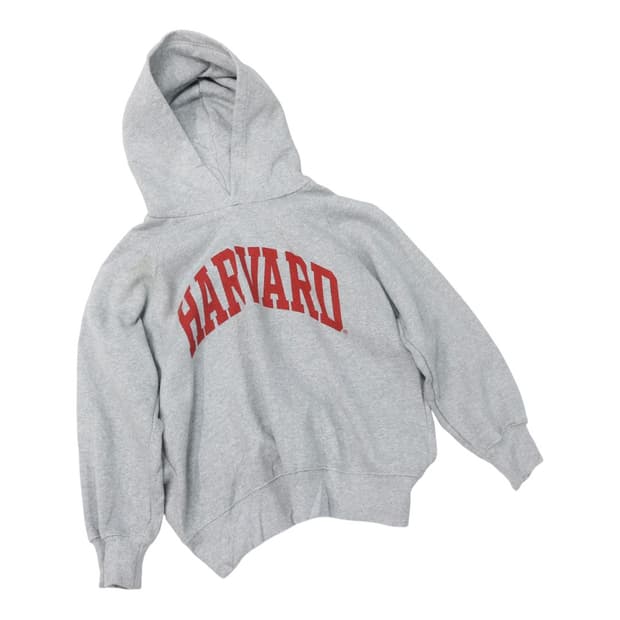 하버드 프린팅 후드티셔츠