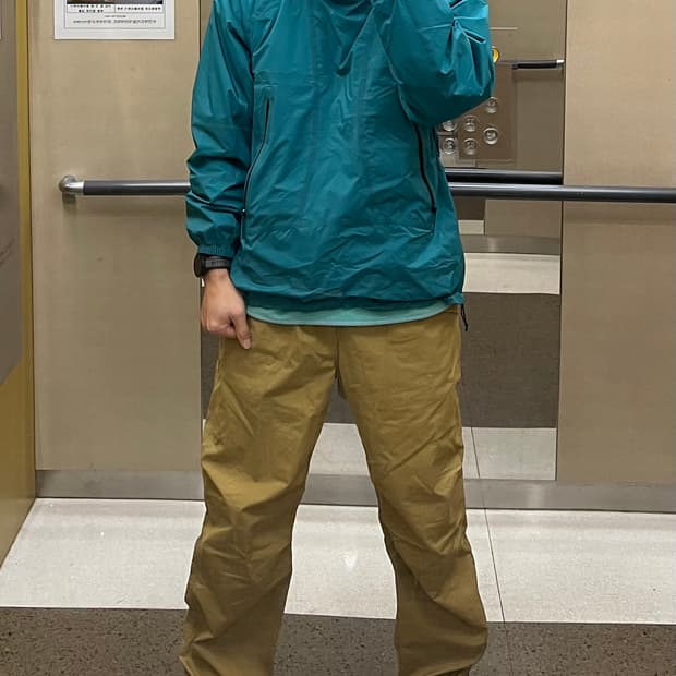 Goldwin 골드윈 와이드 이지 윈드 팬츠 m