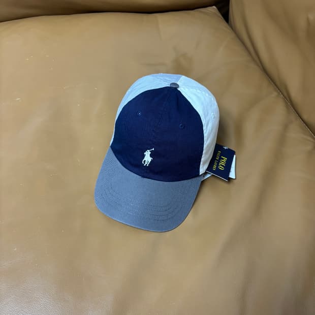 폴로 빔즈 볼캡 모자 6패널 트리플 포니