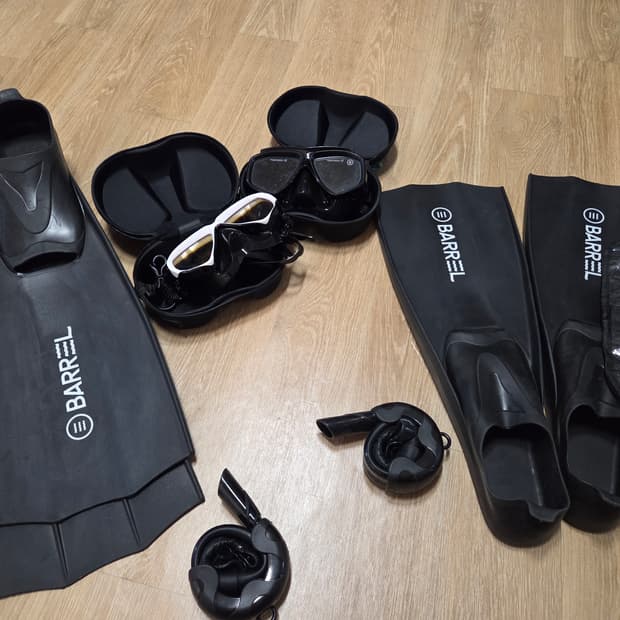 배럴 스노클링세트