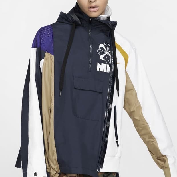 [S] 나이키 x 사카이 여성 바람막이