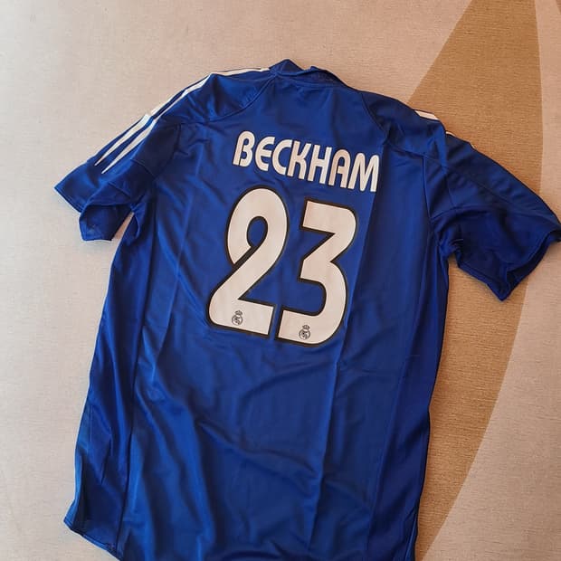 레알마드리드 베컴 유니폼