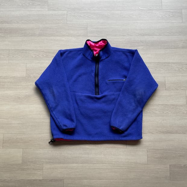90s 파타고니아 글리세이드 플리스 자켓 블루 핑크