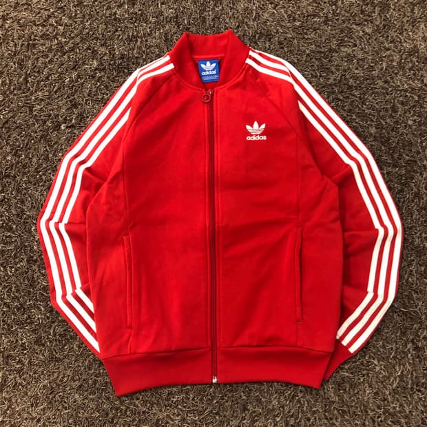 90 아디다스 슈퍼스타 져지 트랙 자켓