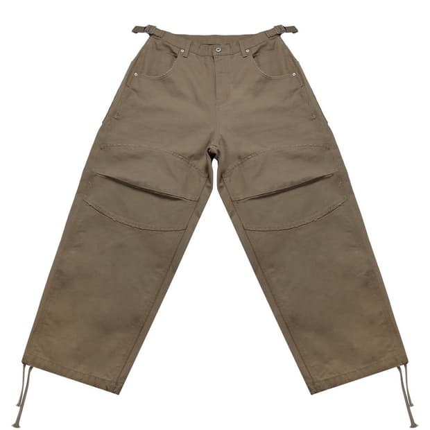 [L] MJD 캔버스 3D 니 팬츠 베이지