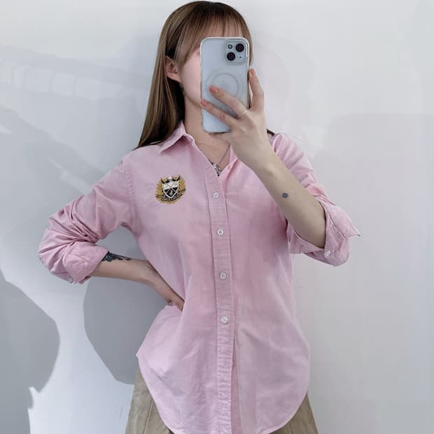 폴로랄프로렌 더스트핑크 셔츠