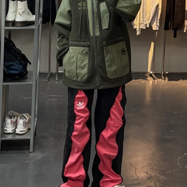 엄브로 코듀라 택트 플리스 후드 집업자켓 A2726