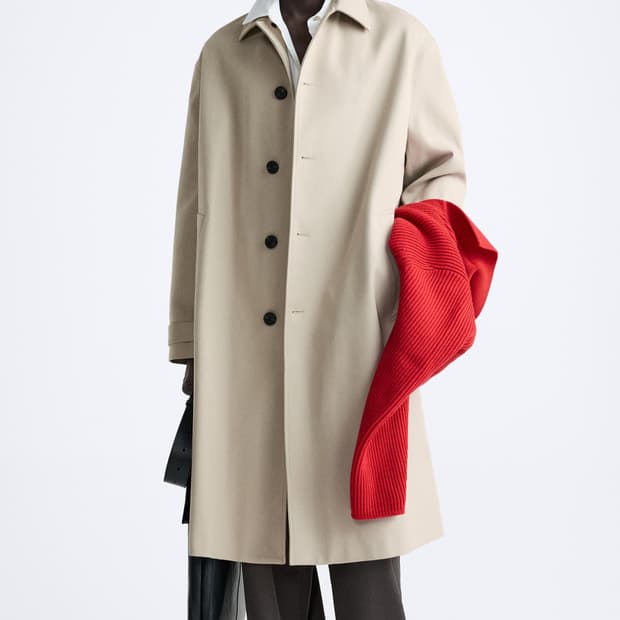 자라/ 오버사이즈 트렌치 코트/ XL