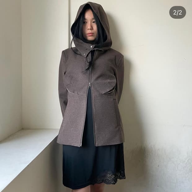 Ulika Sanctus Double pleats wool jacket 