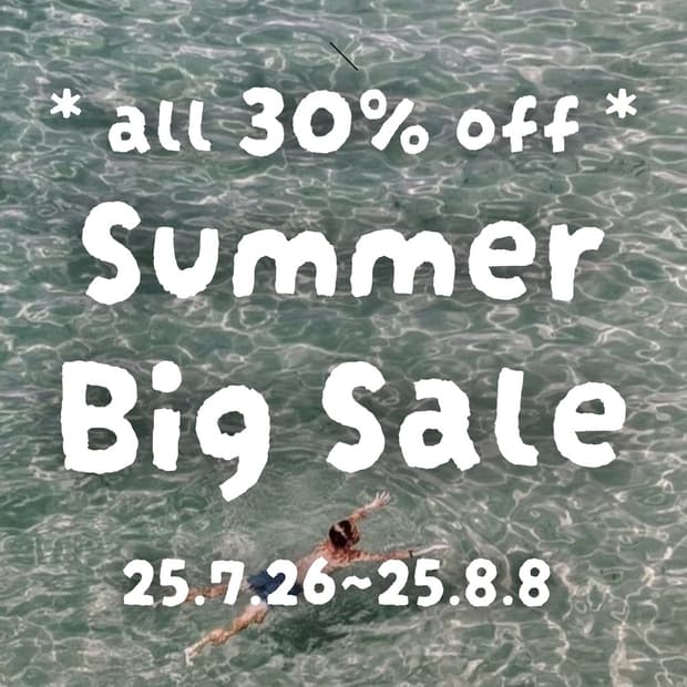 summer big sale *all 30% off*