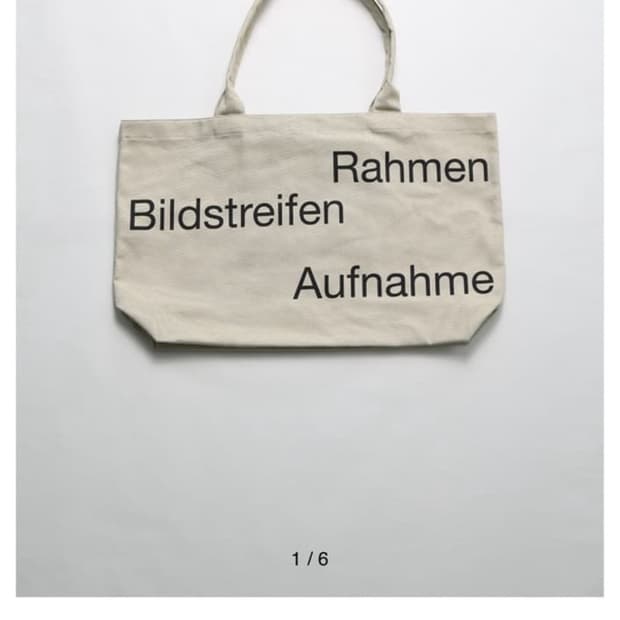 enorum film tote bag