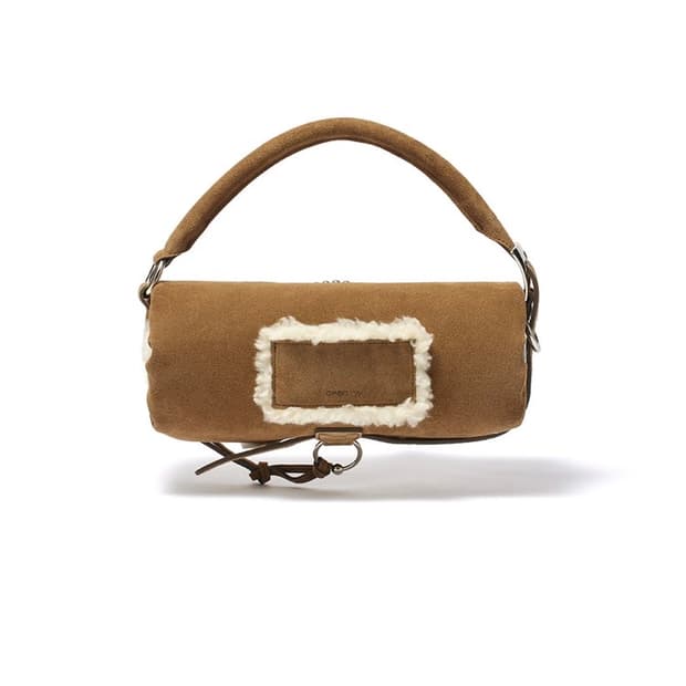 오픈와이와이 시어링스터드 필로우 핸들 백