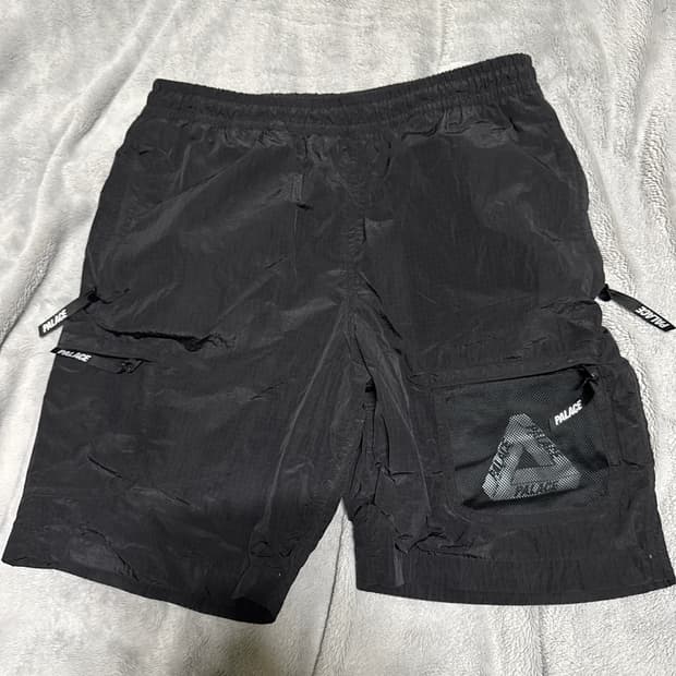 팔라스 크립스탑 그리드 쇼츠 블랙 M