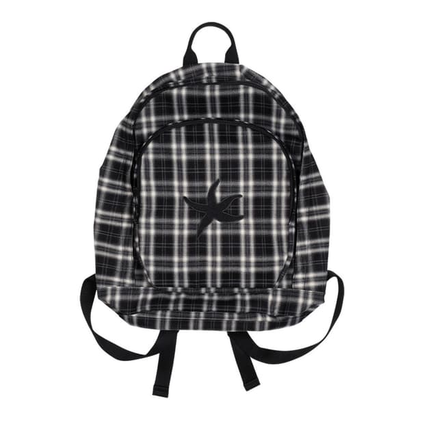 더콜디스트모먼트 체크 백팩