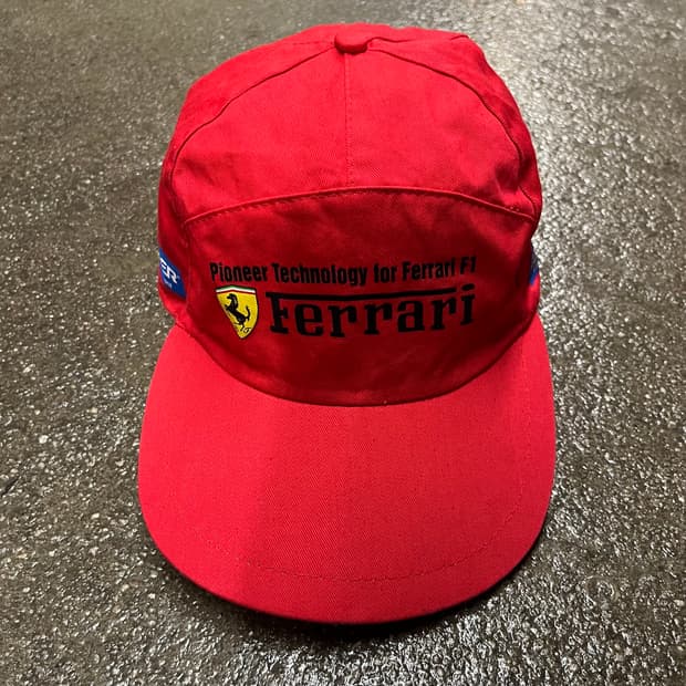 90s 페라리 F1 레이싱 볼캡