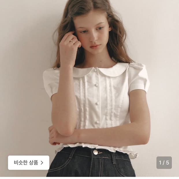 플로움 하니블라우스 xs