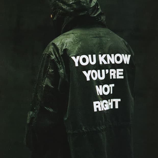 넘버나인 너바나 피쉬테일 모즈 코트