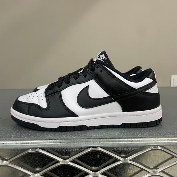 나이키 덩크 로우 레트로 블랙 230