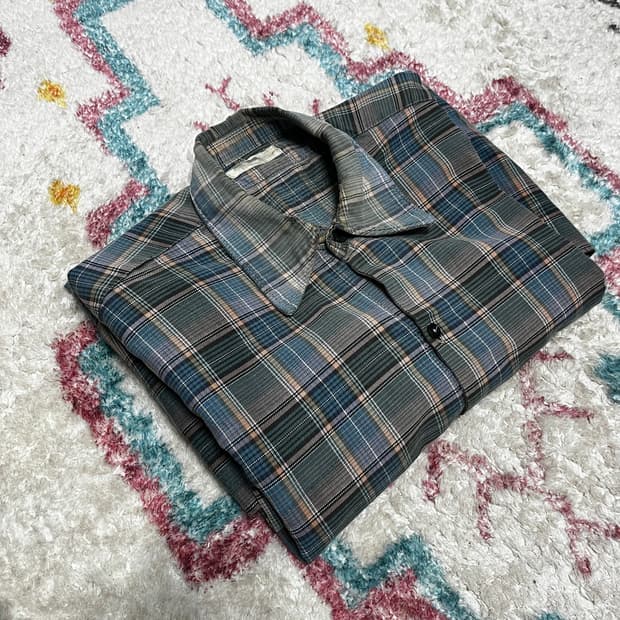 50s FRANCE Fullover Shirt 풀오버 워크셔츠 