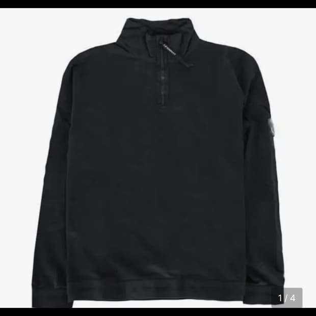 C.P. 컴퍼니 블랙 하프집업