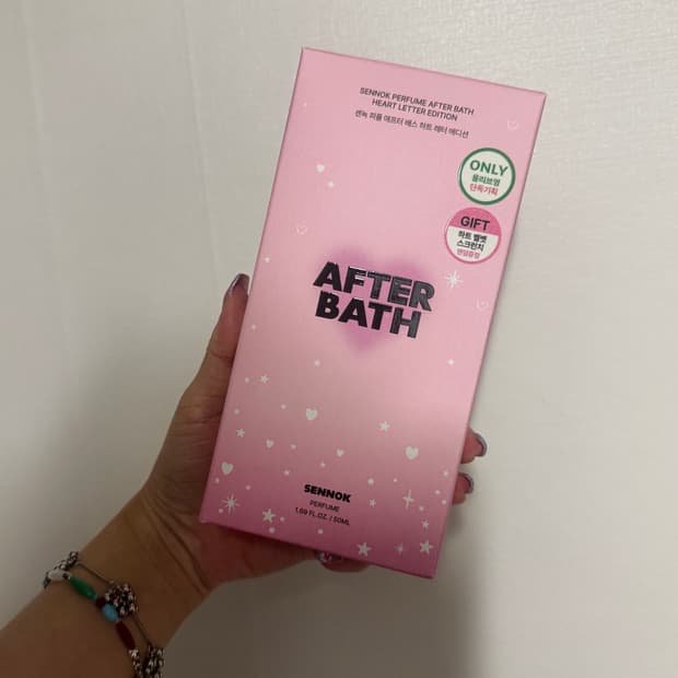 센녹 퍼퓸 애프터 배스 하트 레터 에디션 50ml
