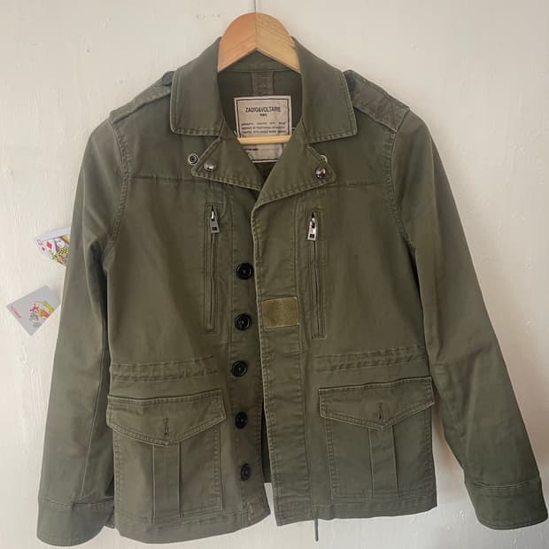 Zadig & Voltaire 자수 디테일 자켓