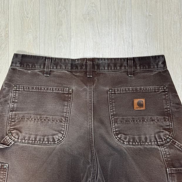 [34/30] 00s 칼하트 브라운 더블니 b136 