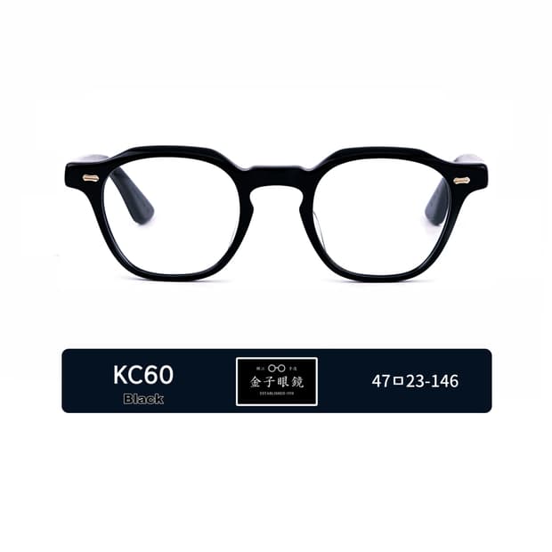 KANEKO OPTICAL(금자안경) KC60N, 47"블랙
