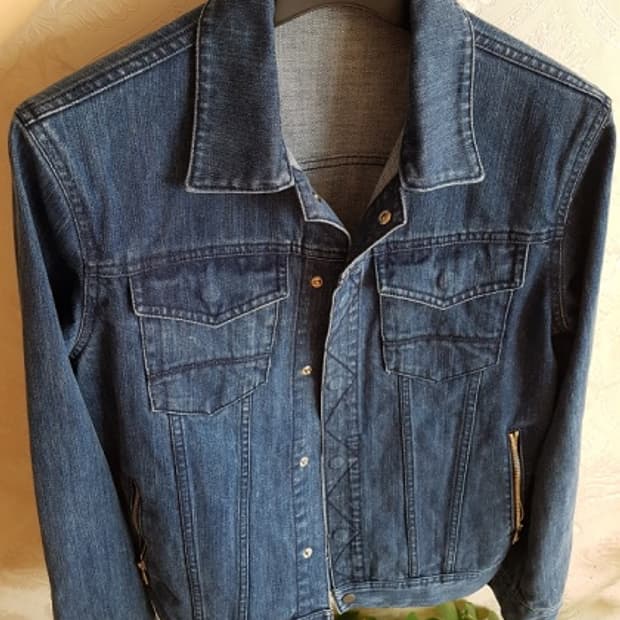 지오송지오 데님 청자켓 105  시스템 솔리드 타임 커스템멜로우