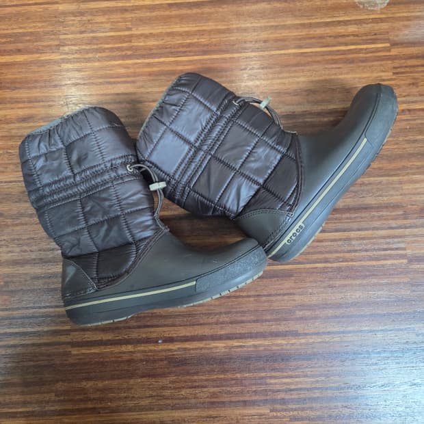 크록스 윈터 패딩 방한부츠 w7 240