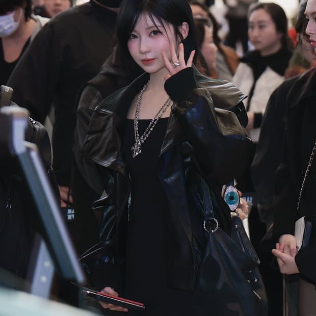 testmechanism 테스트매커니즘 punk 레더자켓(아사착용)