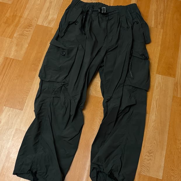 앤드원더  FW24 오버사이즈드 카고 팬츠 차콜 L