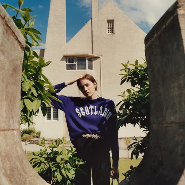 크리스토퍼 케인 스코트랜드 울 니트