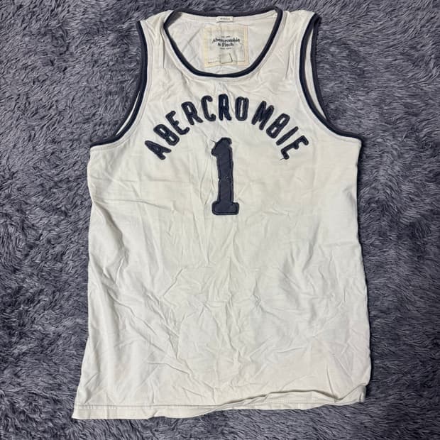 아베크롬비 입체자수 나시