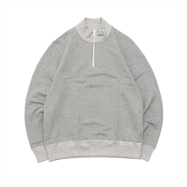 메르츠 비 슈바넨 루프휠 하프 집업 스웨트셔츠