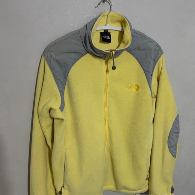 노스페이스 노란샏 후리스 