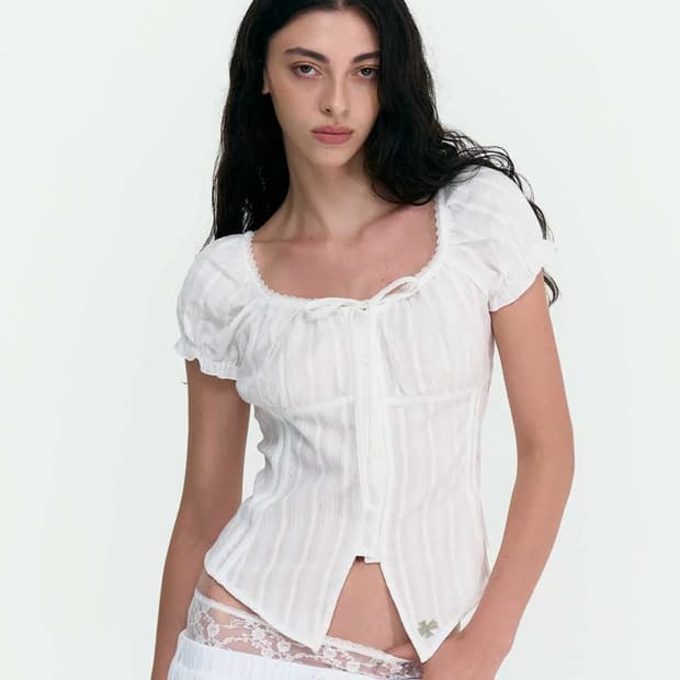 2000아카이브 bella blouse