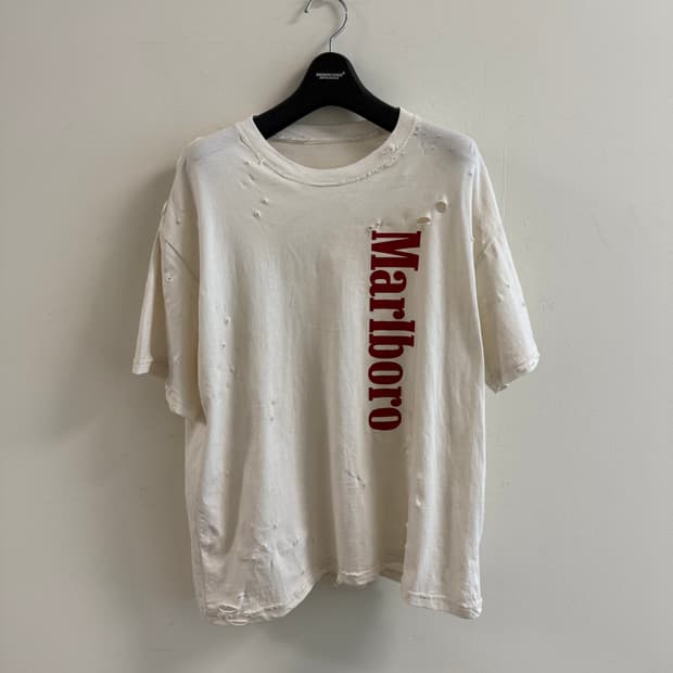 빈티지 디스트로이드 말보로 티셔츠 