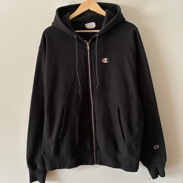 챔피온 리버스위브 후드 집업