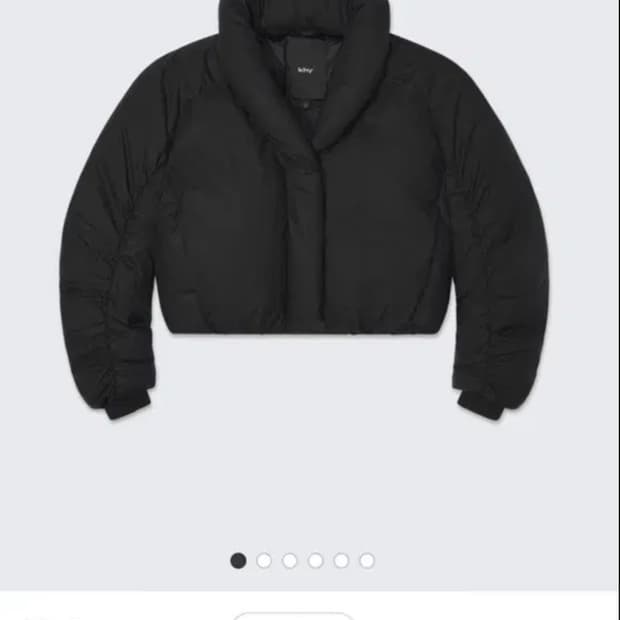 Khy 카일리제너 크롭 패딩 xs