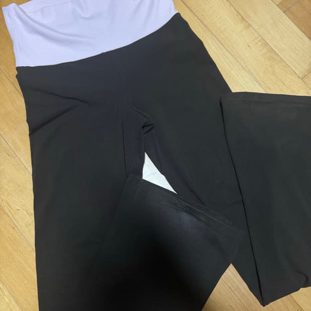 브랜디멜빌 핑크 갈색 레깅스 팬츠