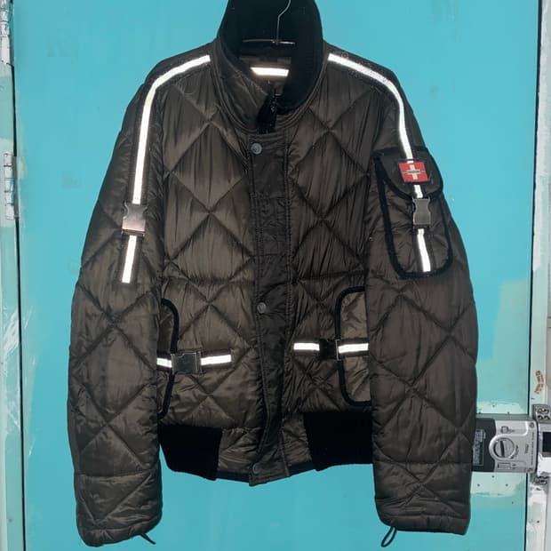 berlin 80s 필드 봄버 자켓