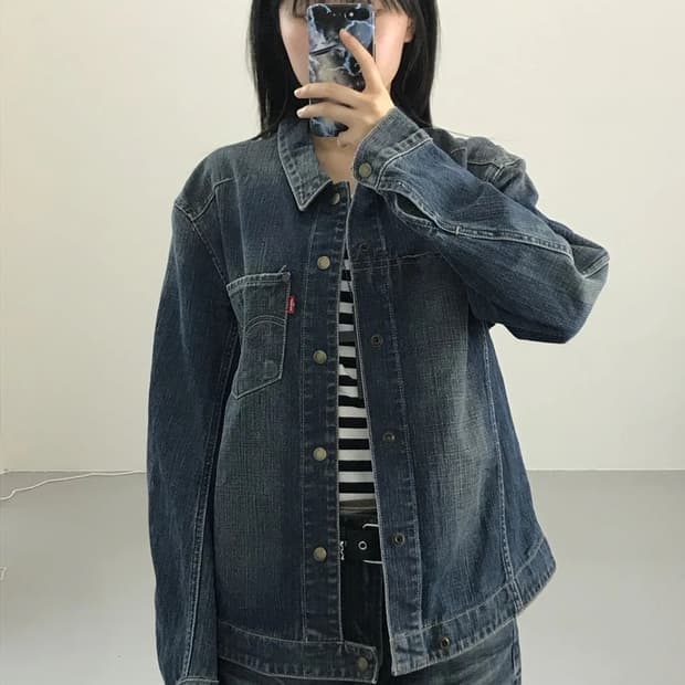 리바이스 엔지니어드 데님 자켓