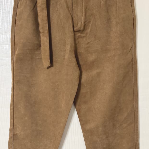 니코앤드 스웨이드 팬츠