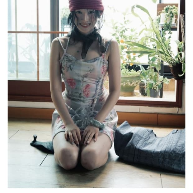 한땀한땀 제가화첩 미니원피스
