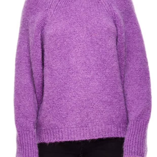 SANDRO 산드로 모헤어 블렌드 루즈핏 니트 2사이즈