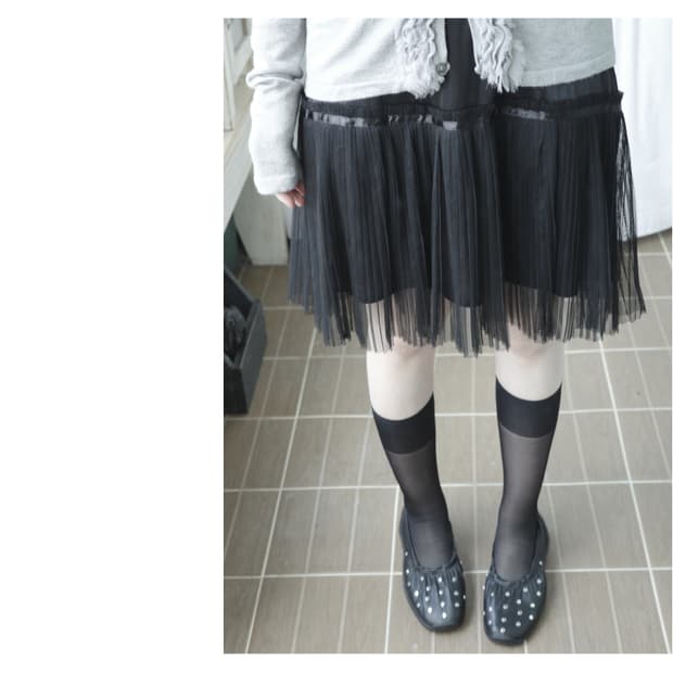 maitresse pleats sha skirt