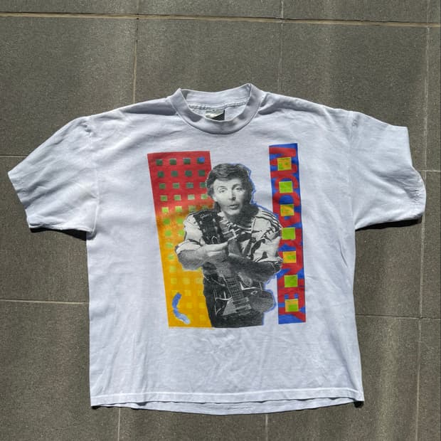 [XL] 80s 폴 매카트니 월드 투어 티셔츠